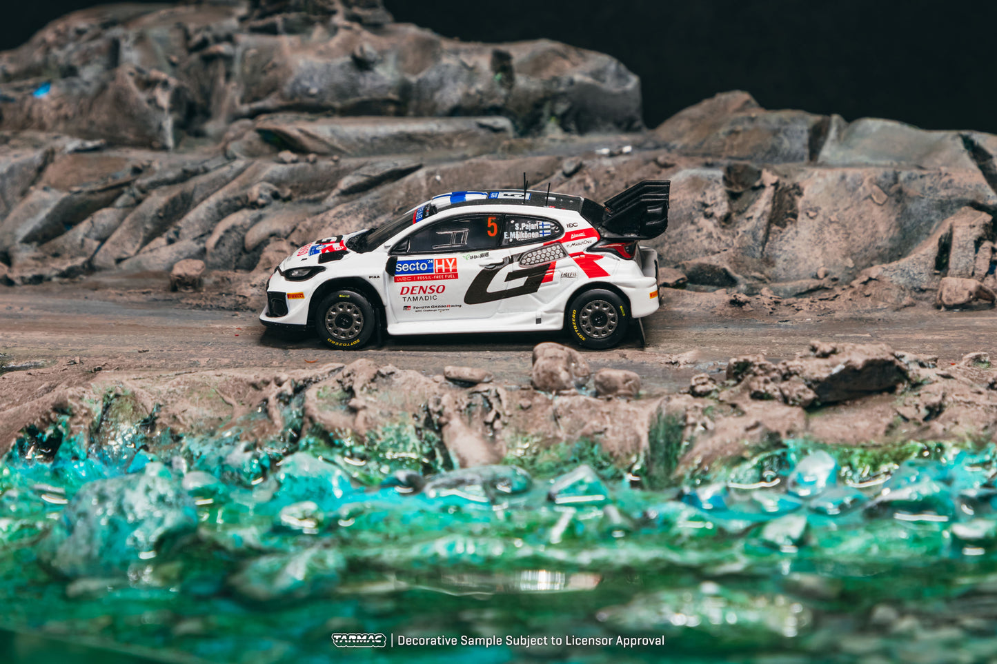 Tarmac Works Toyota GR Yaris Rally1 Hybrid #5 Sami Pajari Rally Finland 2024.