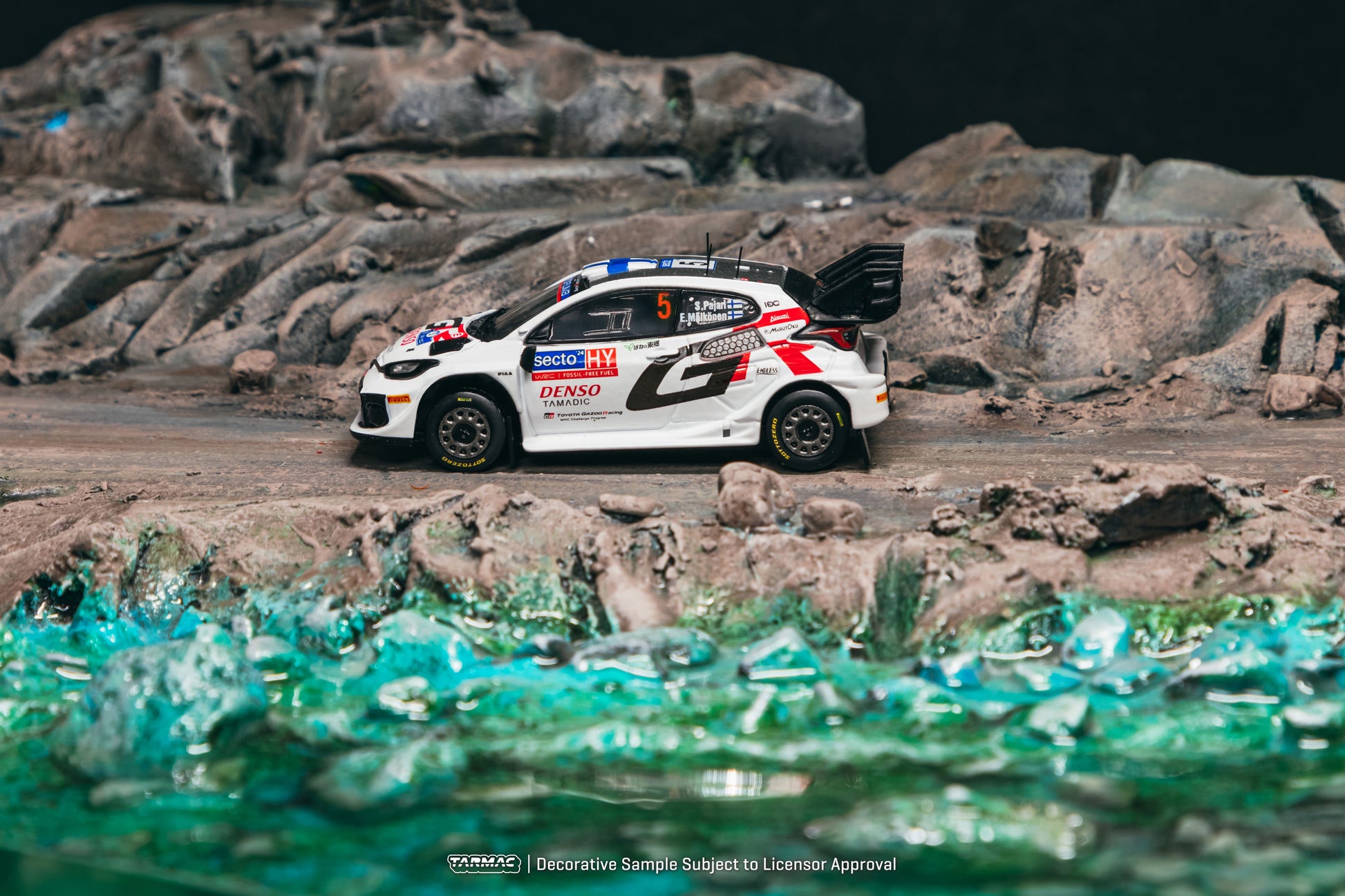 Tarmac Works Toyota GR Yaris Rally1 Hybrid #5 Sami Pajari Rally Finland 2024.