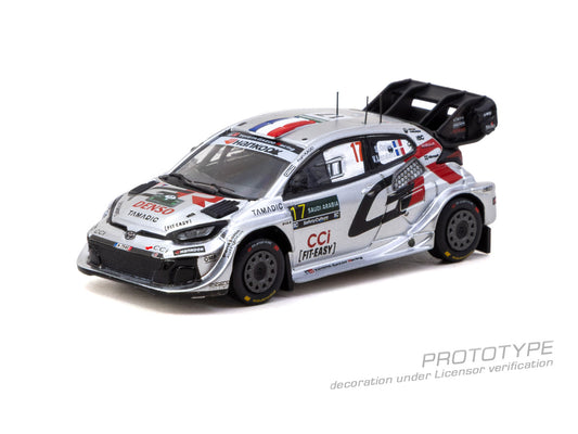 Tarmac Works Hobby64 Toyota GR Yaris Rally1 Hybrid #17 Sébastien Ogier.