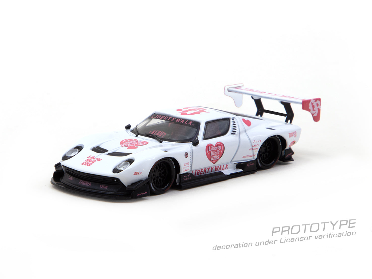 Tarmac Works Lamborghini Miura LB-Silhouette Works Kids from the Global64 collection.