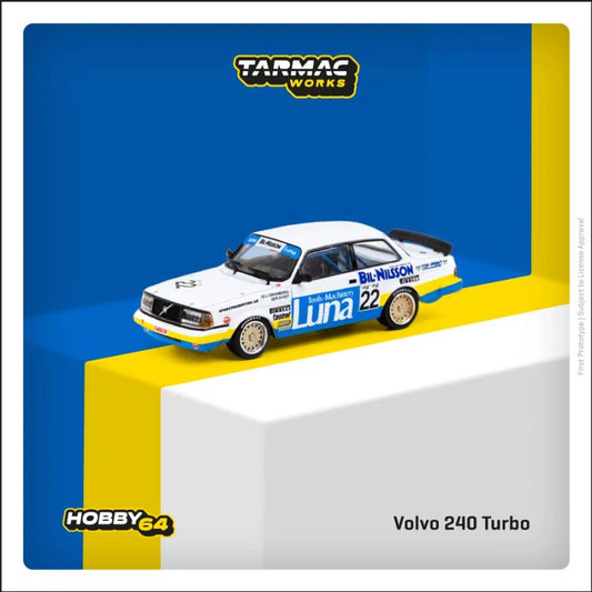 (Pre-Order) Tarmac Works - 1984 Volvo 240 Turbo