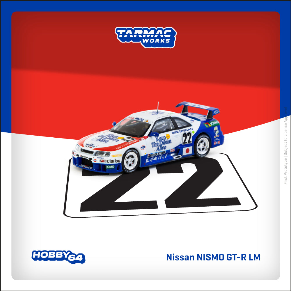 (Pre-Order) Tarmac Works - 1995 Nissan Nismo GT-RML #22 H. Fukuyama / M. Kondo / S. Kasuya 24h of Le Mans