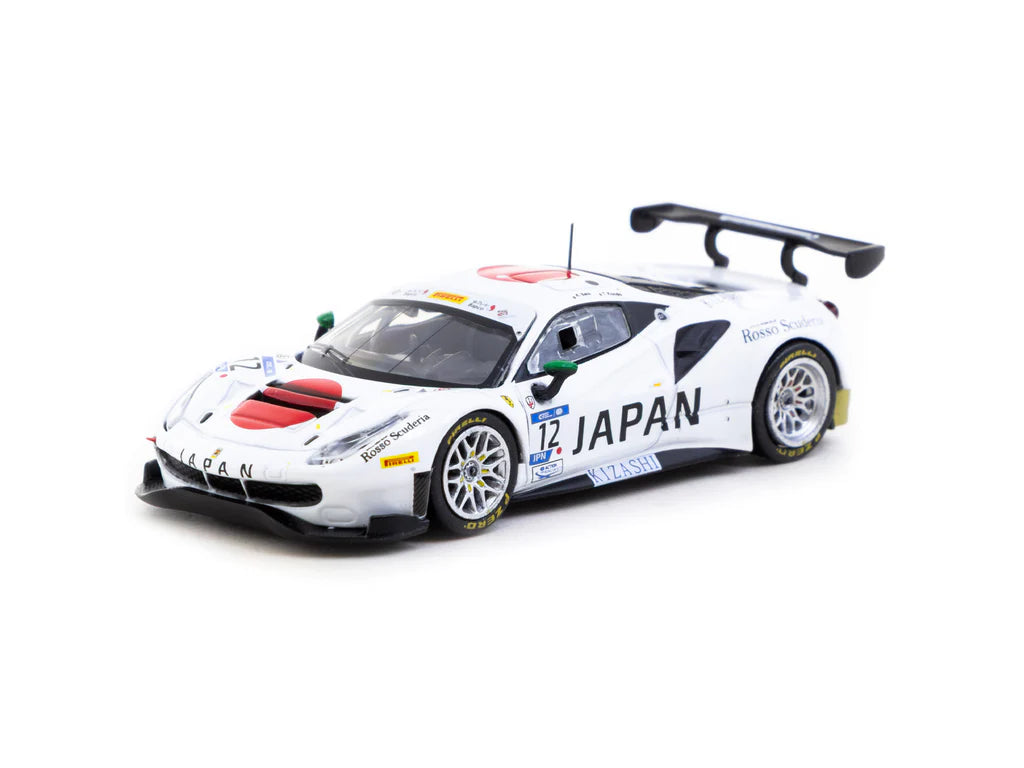 Tarmac Works - 2018 Ferrari 488 GT3 FIA GT Nations Cup #12 T. Kondo / K. Seto