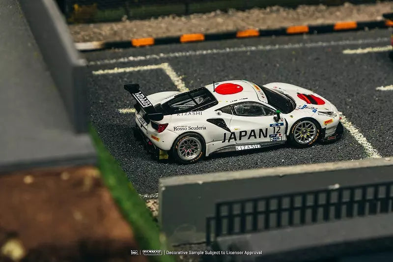 (Pre-Order) Tarmac Works - 2018 Ferrari 488 GT3 FIA GT Nations Cup #12 T. Kondo / K. Seto