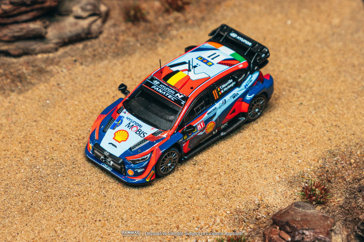 Tarmac Works Hobby64 Hyundai i20 N Rally1 Hybrid number 11 Thierry Neuville Central European Rally 2023