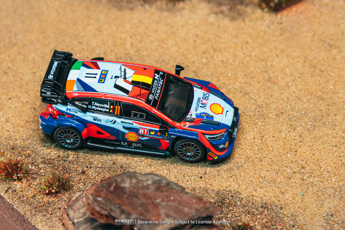 Tarmac Works Hobby64 Hyundai i20 N Rally1 Hybrid number 11 Thierry Neuville Central European Rally 2023