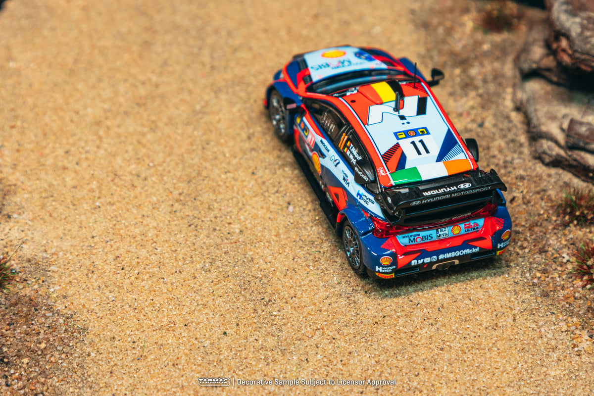 Tarmac Works Hobby64 Hyundai i20 N Rally1 Hybrid number 11 Thierry Neuville Central European Rally 2023