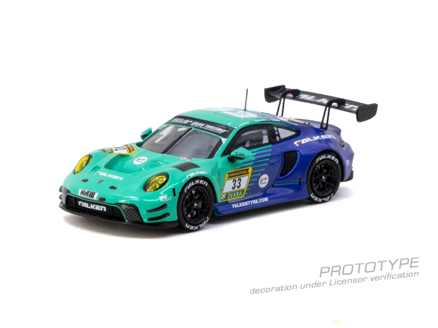 Tarmac Works Porsche 911 992 GT3 #33 Nürburgring 24h 1:64 diecast