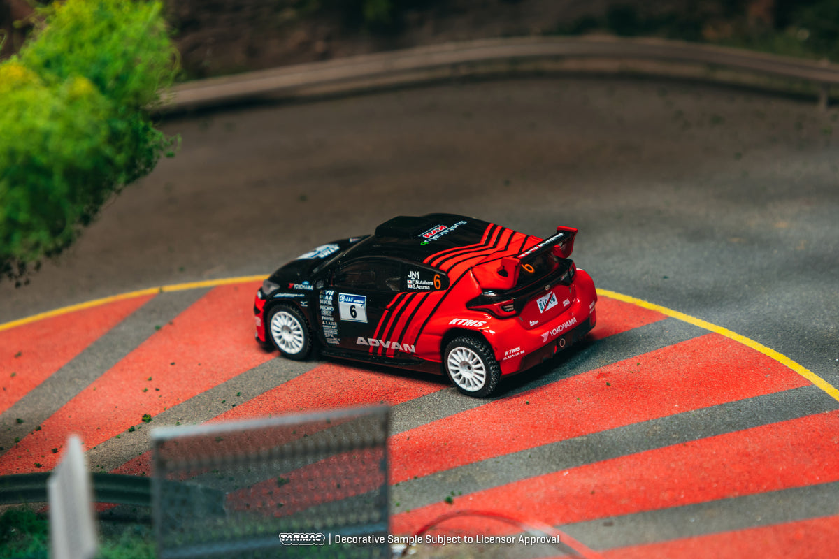 Tarmac Works Hobby64 Toyota GR Yaris Rally1 Hybrid number 6 Fumio Nutahara Japanese Rally Championship 2024