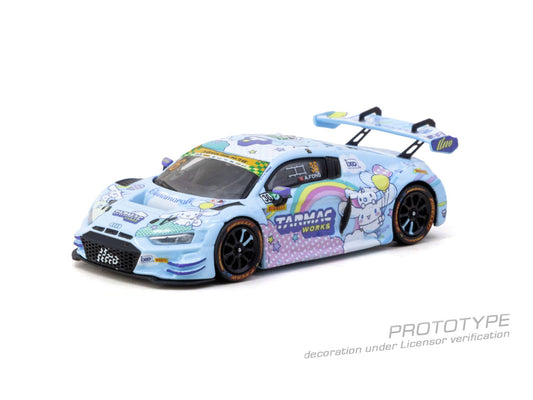 Tarmac Works Audi R8 LMS GT3 EVO II #36 Macau GT diorama set 1:64