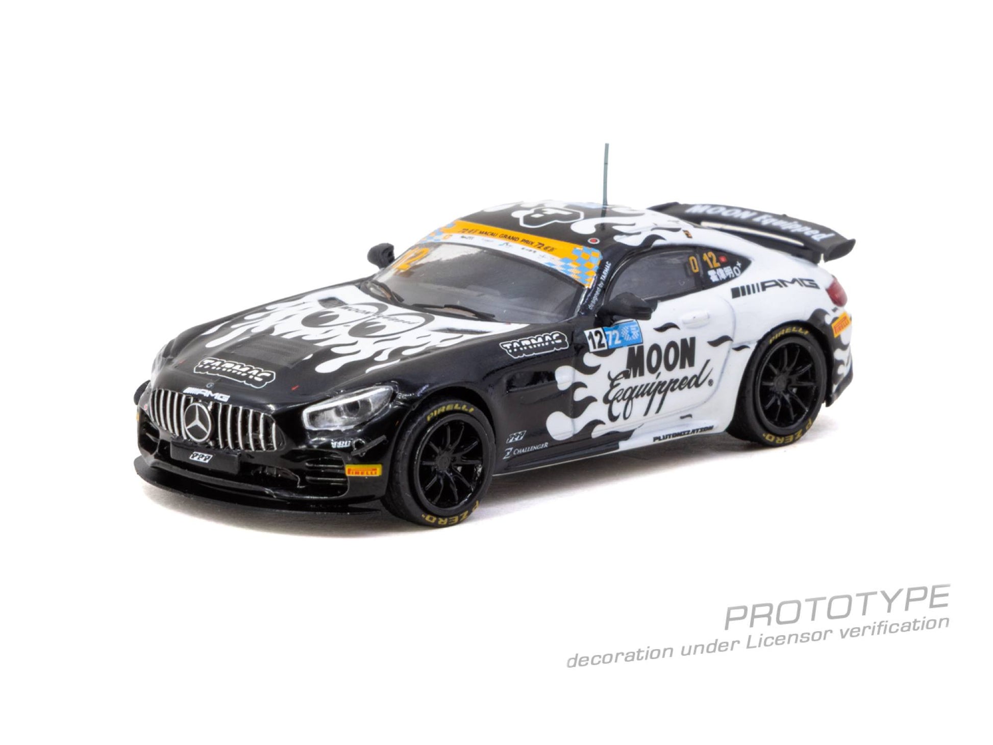 Tarmac Works Mercedes AMG GT GT4 #12 GT Cup Macau 1:64 diecast