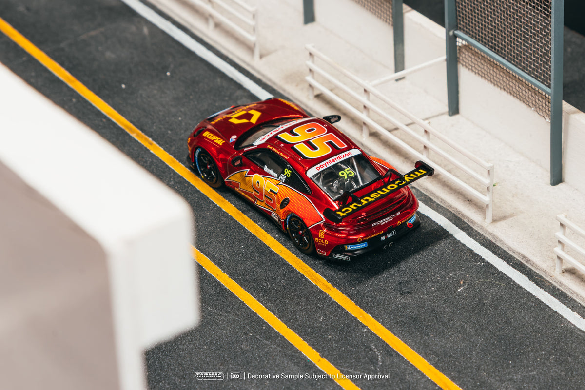 Tarmac Works 2025 Porsche 911 GT3 Cup 992 representing Brett Boulton in Porsche Carrera Cup Australia.