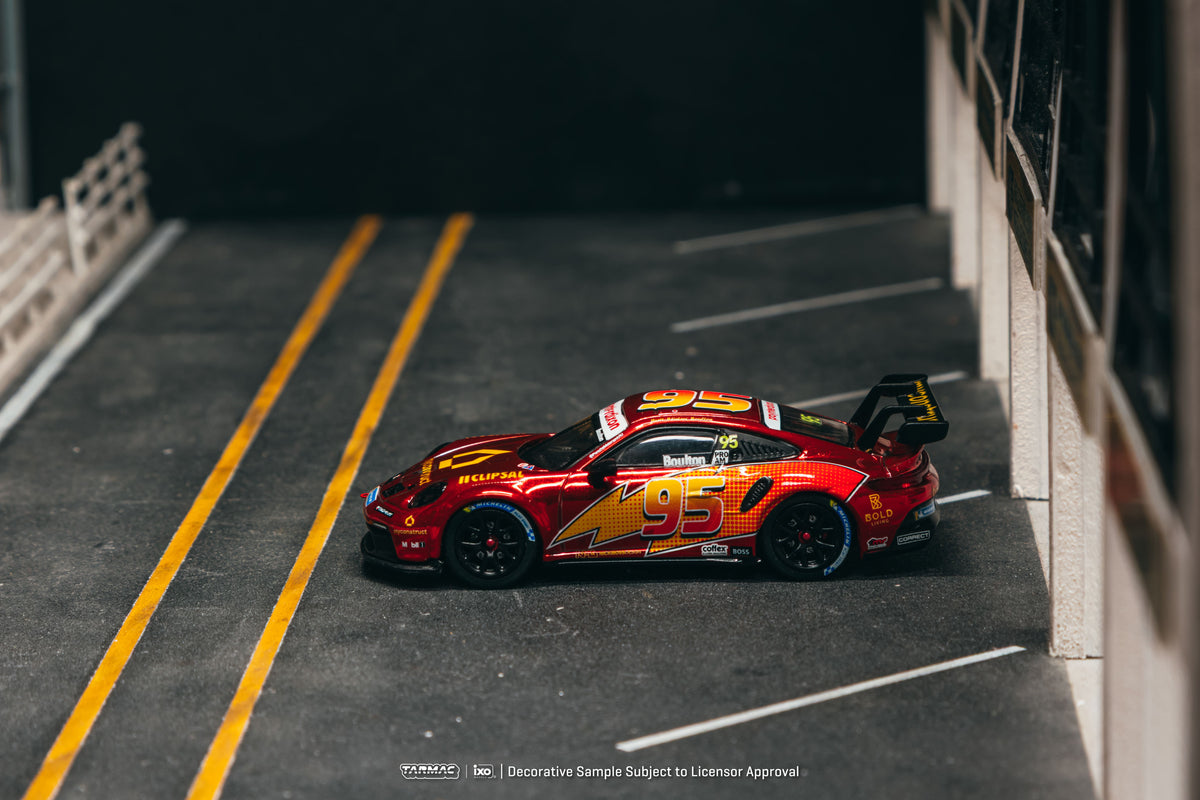 Tarmac Works 2025 Porsche 911 GT3 Cup 992 representing Brett Boulton in Porsche Carrera Cup Australia.