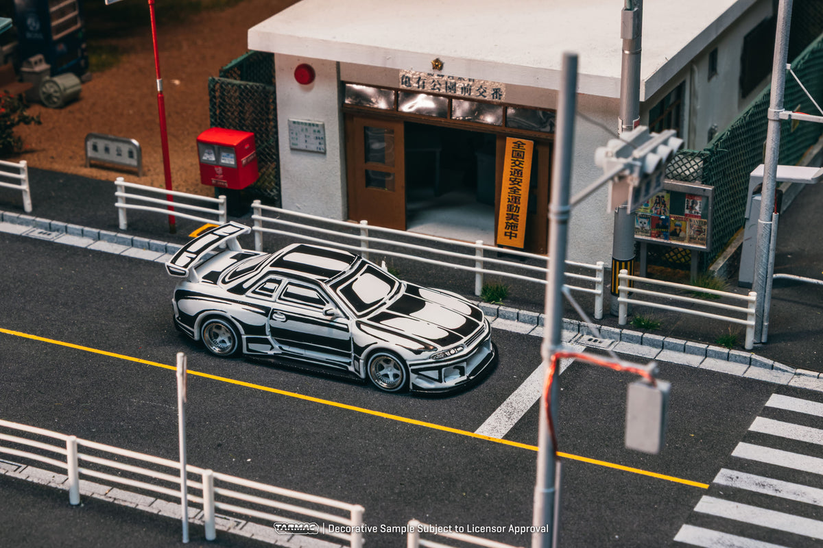 Tarmac Works Global64 2026 Nissan Skyline GT-R R32 designed by Joshua Vides in 1:64 scale