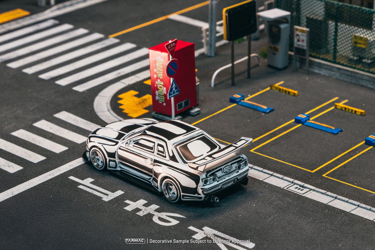 Tarmac Works Global64 2026 Nissan Skyline GT-R R32 designed by Joshua Vides in 1:64 scale