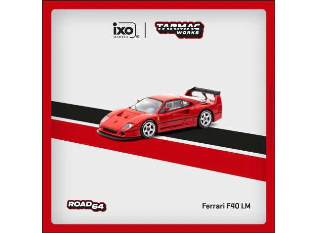 (Pre-Order) Tarmac Works - Ferrari F40 LM Red