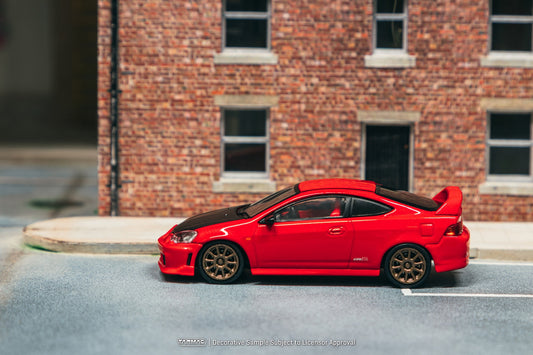 1:64 Tarmac Works Honda Integra Type R DC5 Custom Edition with unique livery and premium details. Side