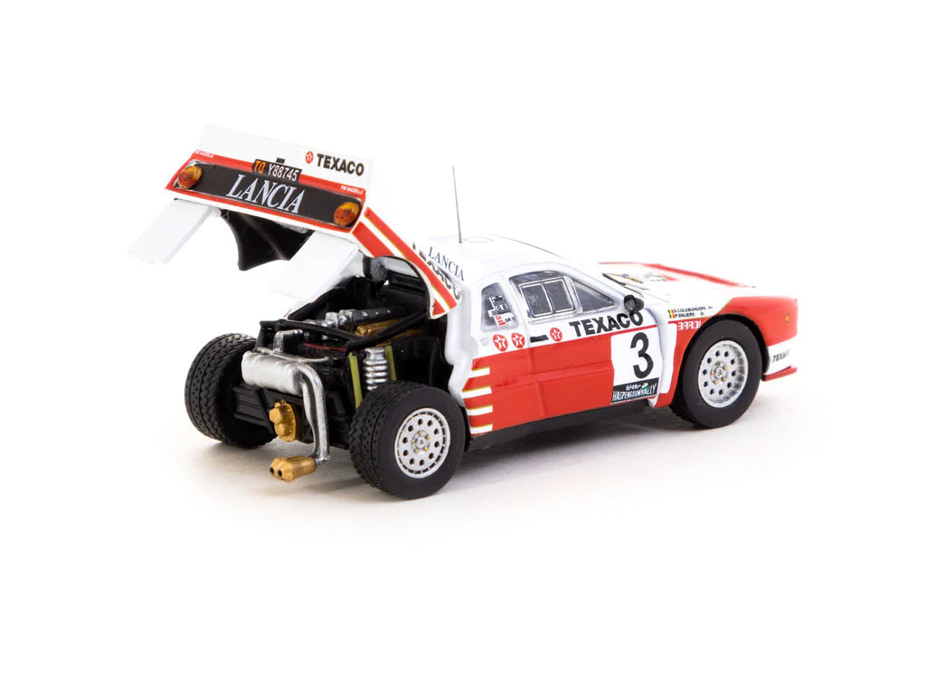 (Pre-Order) Tarmac Works - Lancia 037 Rally Van Haspengouw 1985 Winner