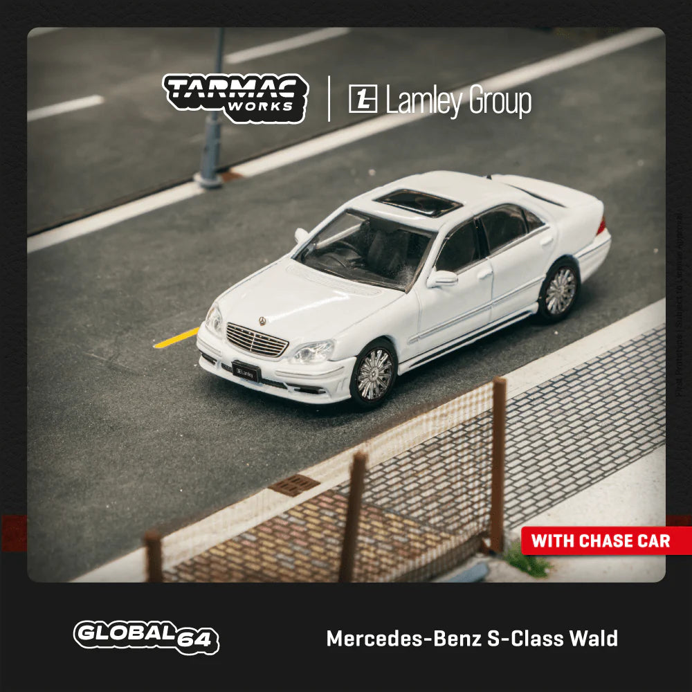 (Pre-Order) Tarmac Works - Mercedes-Benz S-Class Wald Alabaster White