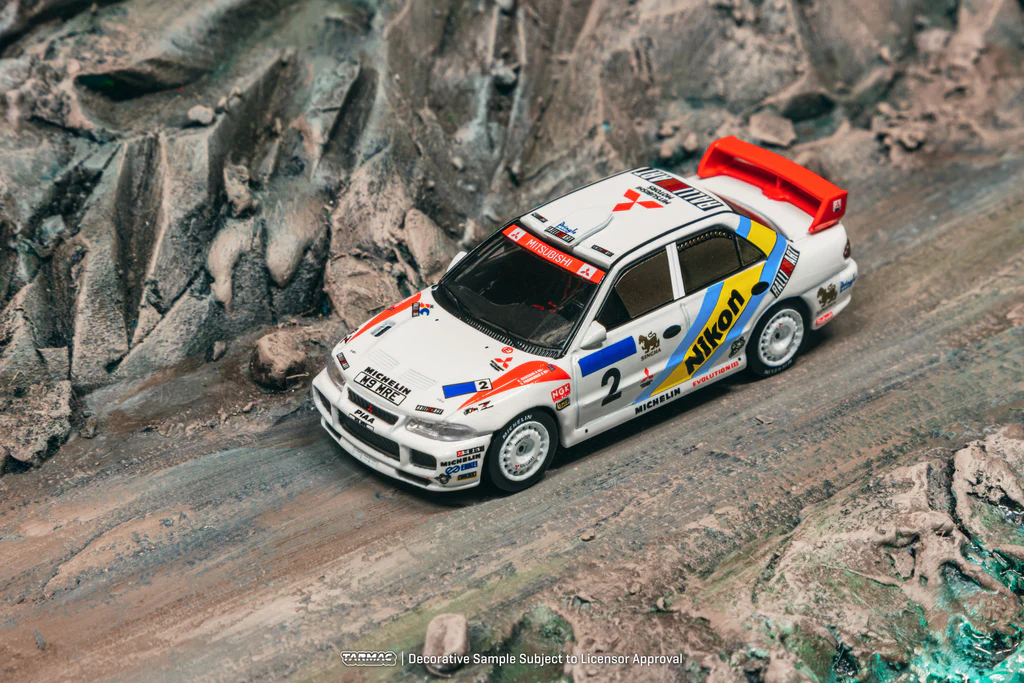 Tarmac Works - Mitsubishi Lancer Evolution III #2 Hong Kong-Beijing Rally 1995 Winner