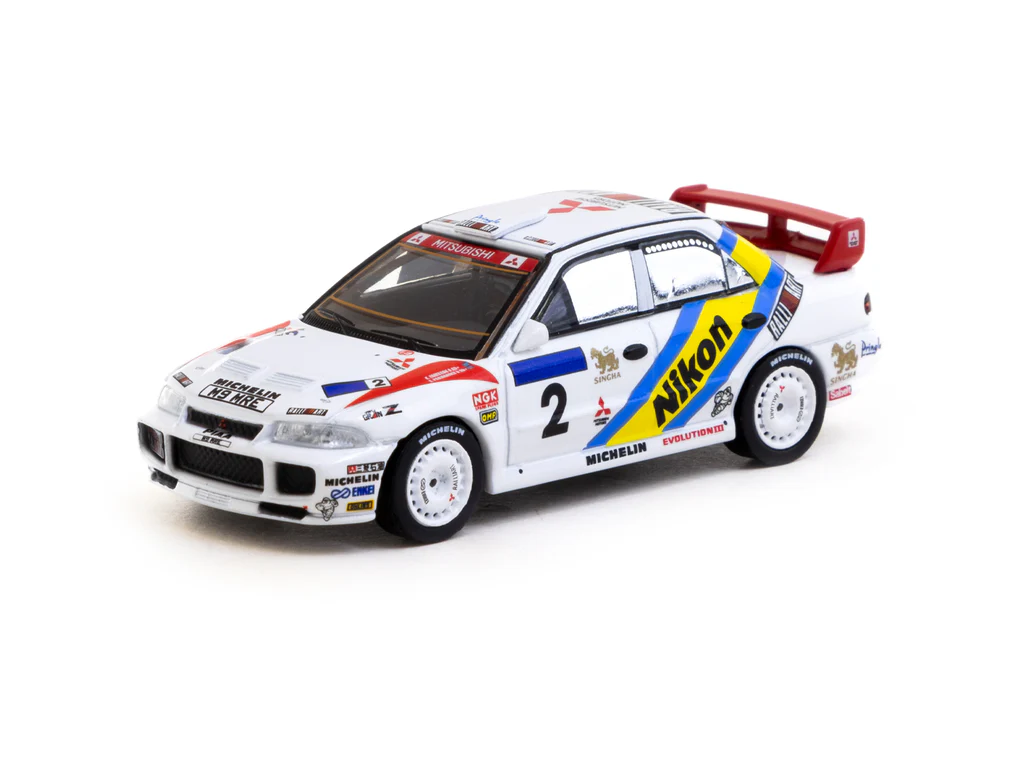 Tarmac Works - Mitsubishi Lancer Evolution III #2 Hong Kong-Beijing Rally 1995 Winner