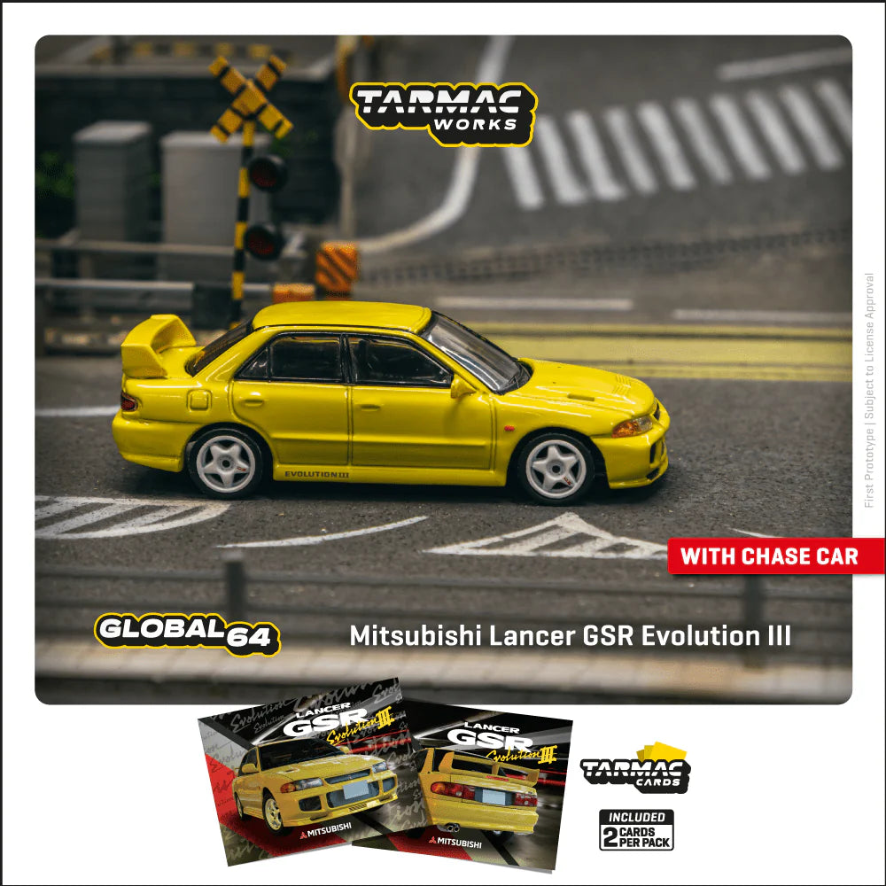 (Pre-Order) Tarmac Works - Mitsubishi Lancer GSR Evolution III