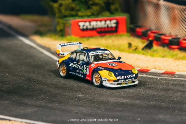 (Pre-Order) Tarmac Works - Porsche 911 GT2 #91, 24h Le Mans 1995