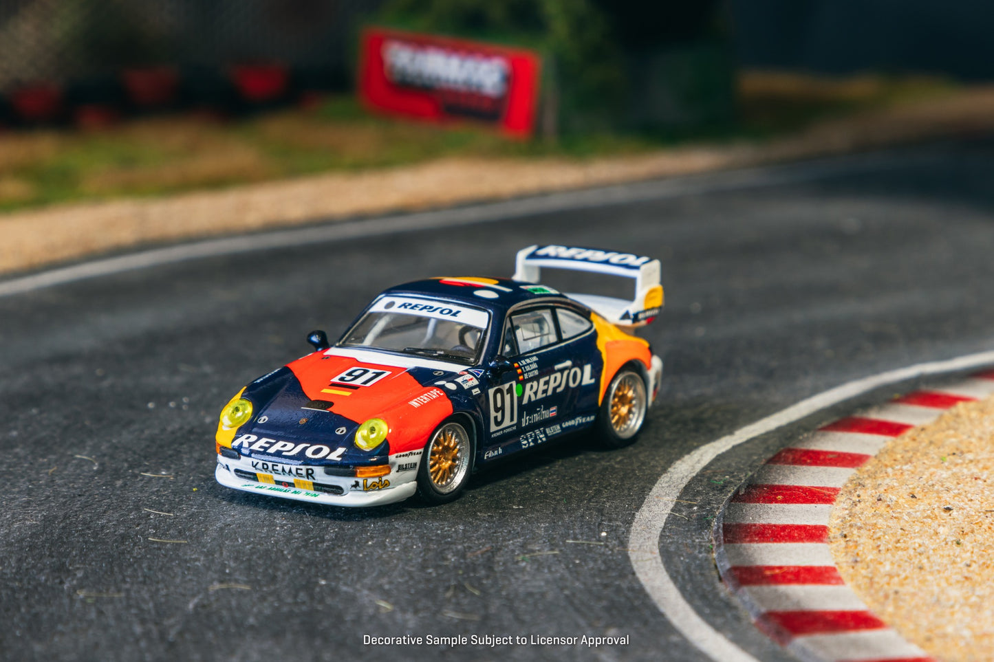 (Pre-Order) Tarmac Works - Porsche 911 GT2 #91, 24h Le Mans 1995