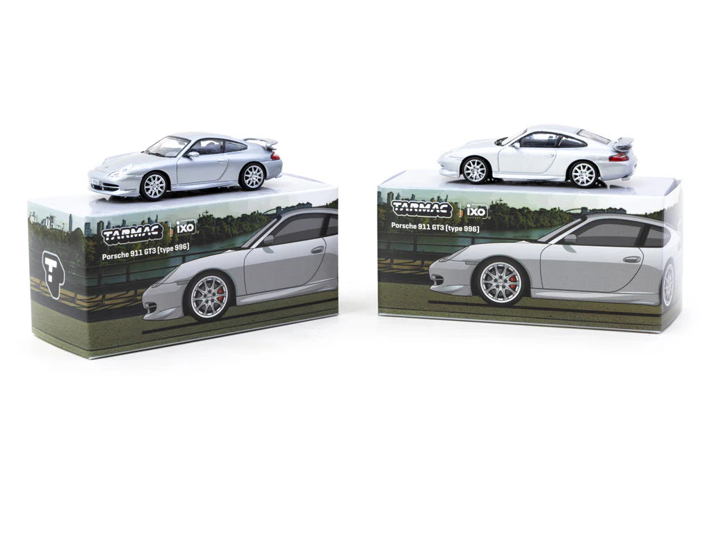 Tarmac Works - Porsche 911 GT3 (type 996) Silver