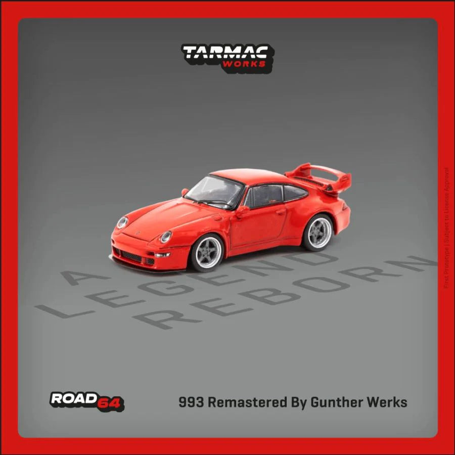 (Pre-Order) Tarmac Works - Porsche 993 Remastered by Gunther Werks