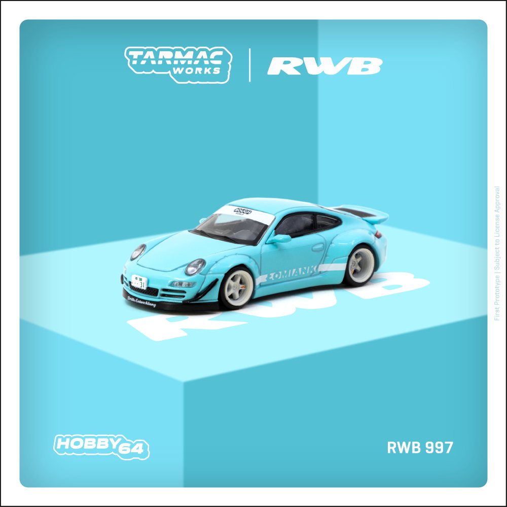 (Pre-Order) Tarmac Works - Porsche RWB 997 *Lomianki*