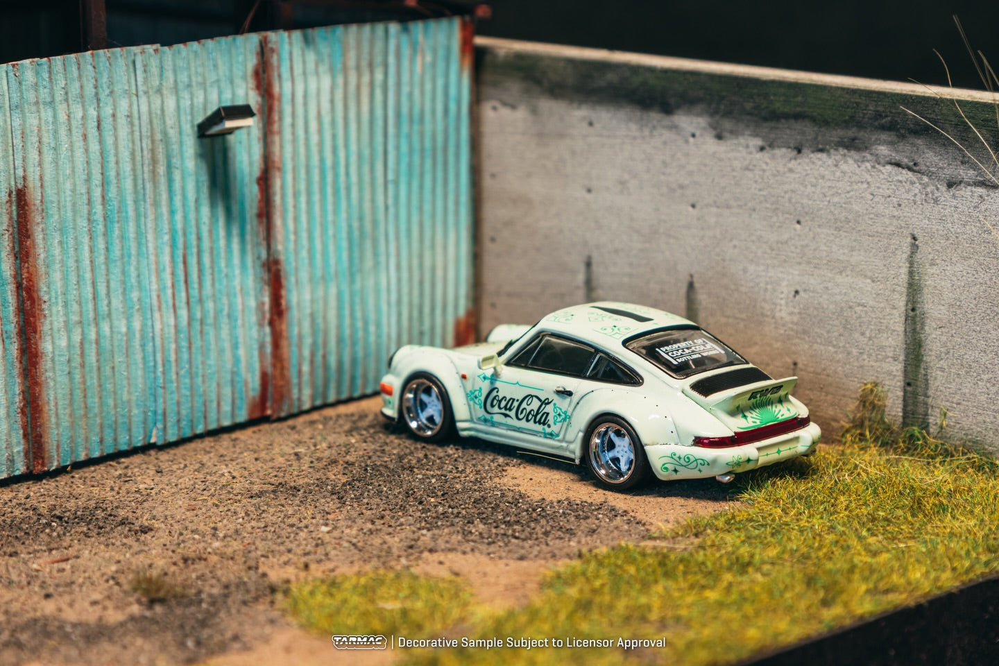 Tarmac Works RWB 964 Coca-Cola 1:64 diecast model. Back