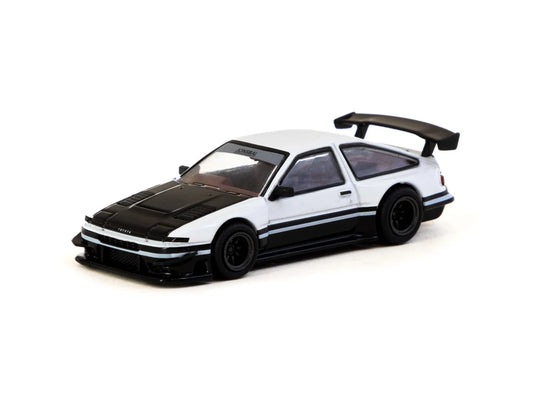 Tarmac Works - Toyota Sprinter Trueno AE86 Widebody by Jon Sibal (Model Car + Trading Cards Combo Set)