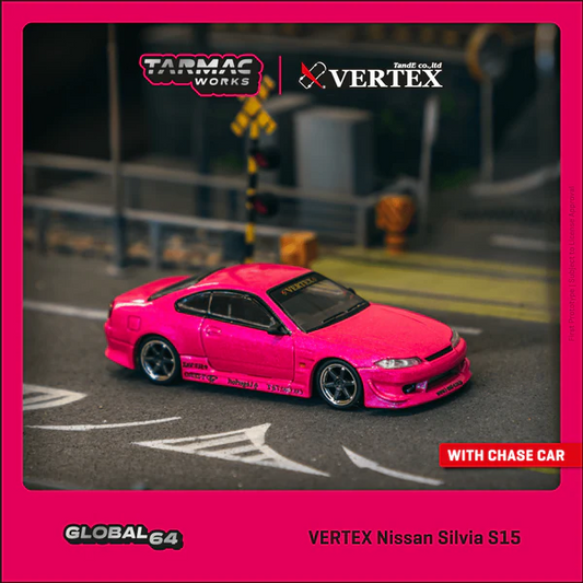 (Pre-Order) Tarmac Works - VERTEX Nissan Silvia S15