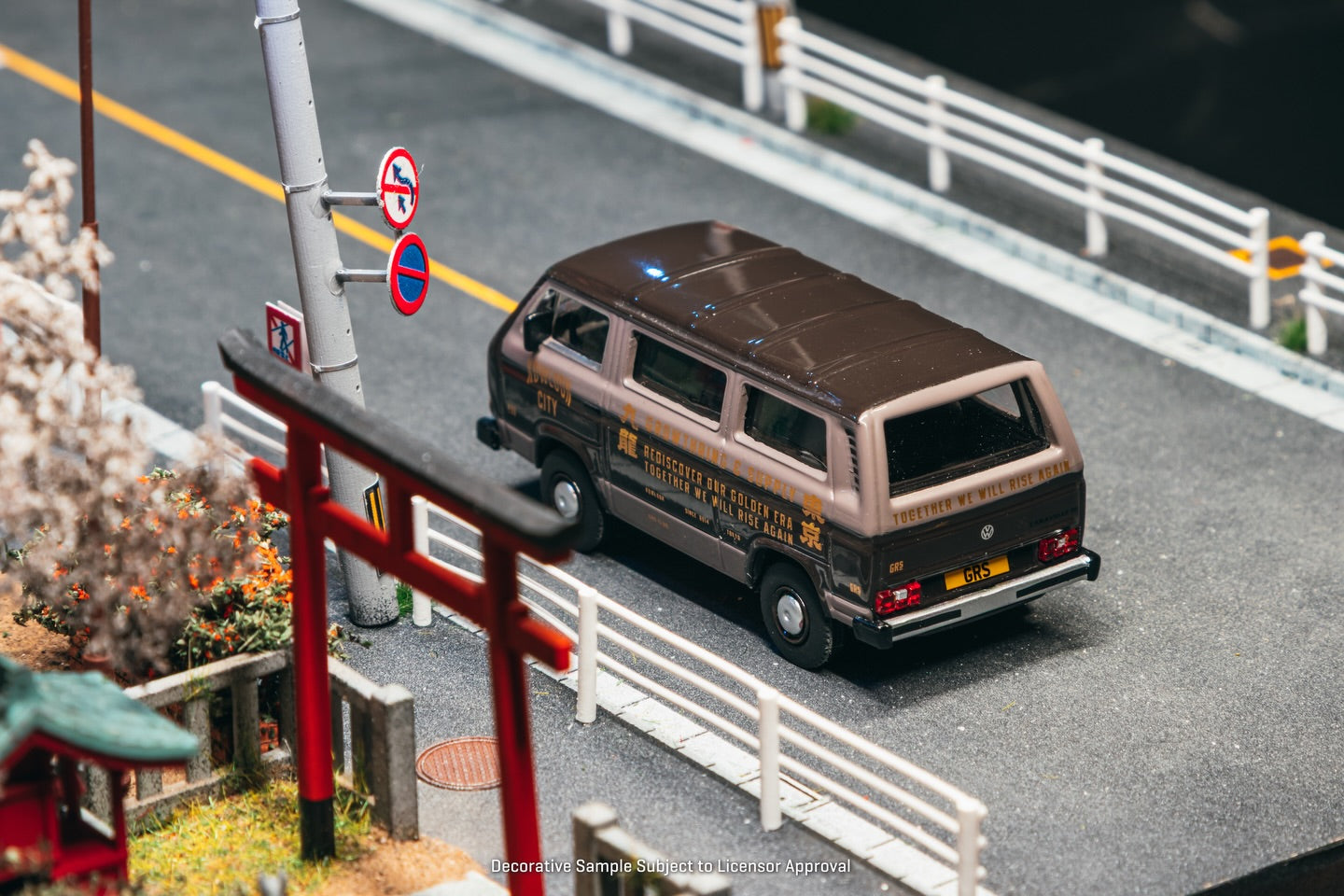 Tarmac Works Volkswagen T3 Transporter GRS x Tarmac collaboration van 1:64 Schuco diecast model. Back