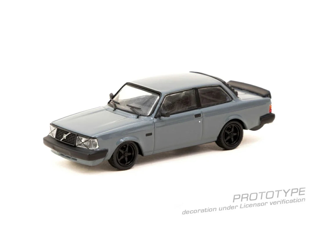 (Pre-Order) Tarmac Works - Volvo 242 Custom Grey