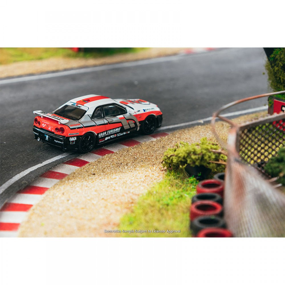 (Pre-Order) Tarmac Works x Schuco - Nissan Skyline GT-R (R34) Z-tune