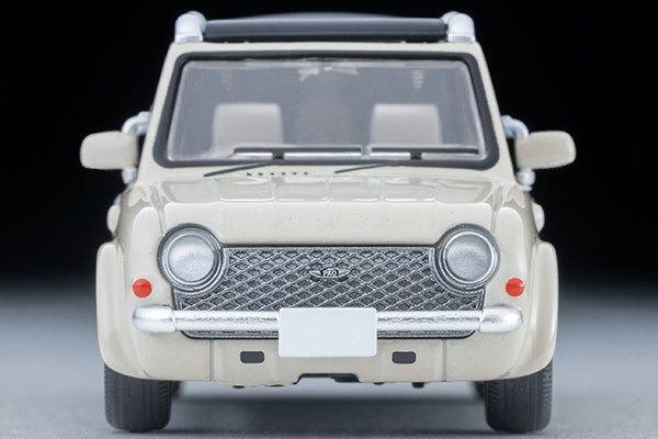 Tomica Limited Vintage NEO 1989 Nissan PAO Canvas Top in ivory, 1:64 scale with retro styling
