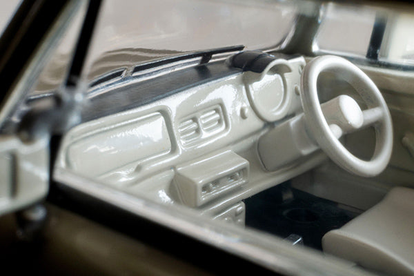 Tomica Limited Vintage NEO 1989 Nissan PAO Canvas Top in ivory, 1:64 scale with retro styling