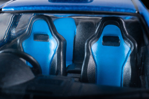 Tomica Limited Vintage NEO 2003 Subaru Impreza WRX STI Spec C in blue, 1:64 scale