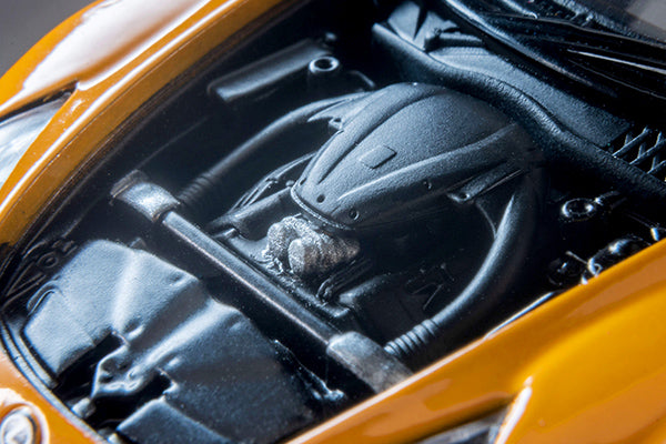 Tomica Limited Vintage 1:64 Lexus LFA Nurburgring Package orange with opening hood V10 engine diecast model