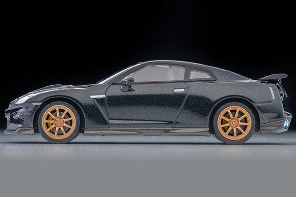 Tomica Limited Vintage Nissan GT-R 2025 Final Production Version in Midnight Purple.