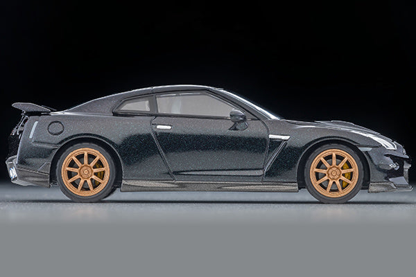 Tomica Limited Vintage Nissan GT-R 2025 Final Production Version in Midnight Purple.