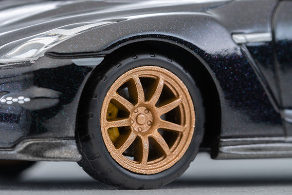 Tomica Limited Vintage Nissan GT-R 2025 Final Production Version in Midnight Purple.