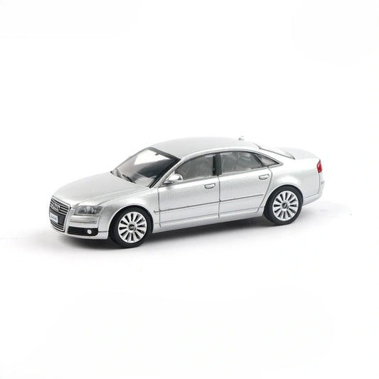 XCARTOYS Audi A8 D3 silver diecast luxury sedan model 1:64