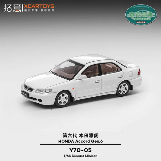 XCARTOYS Honda Accord 6th Generation in White.