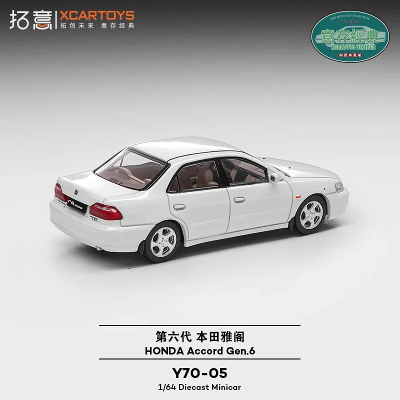 XCARTOYS Honda Accord 6th Generation in White.